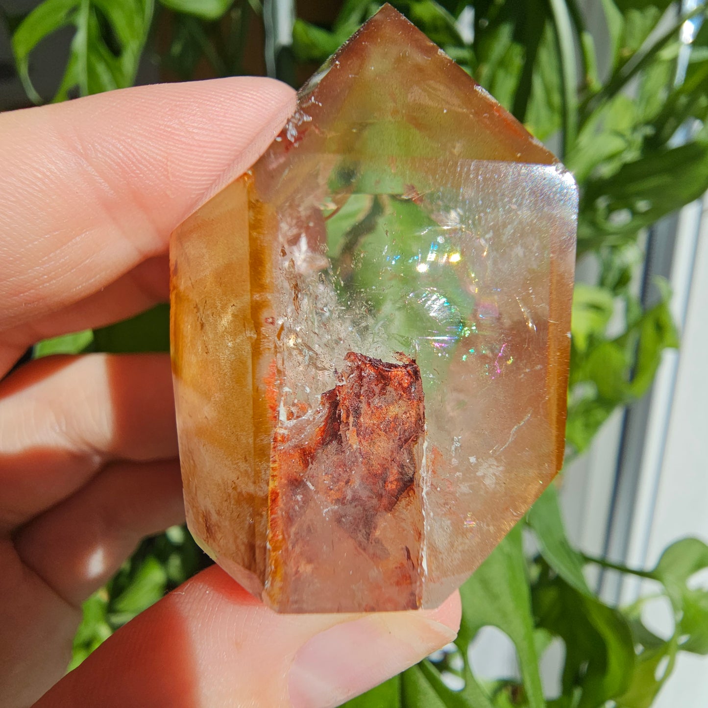 "Dreamcoat Lemurian" Quartz Tower #43R