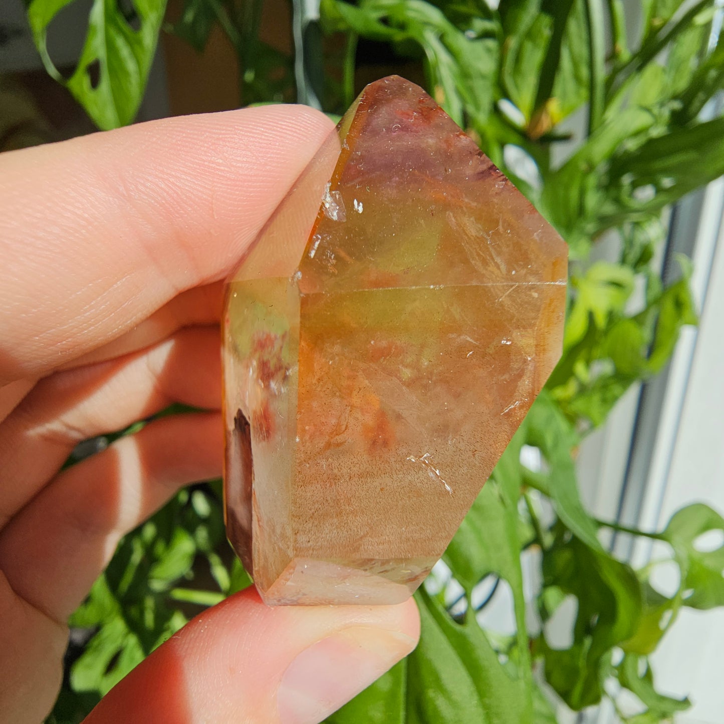 "Dreamcoat Lemurian" Quartz Tower #43R