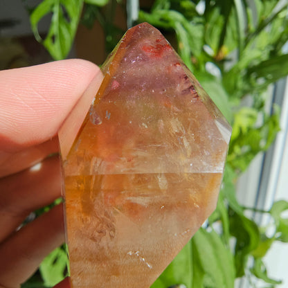 "Dreamcoat Lemurian" Quartz Tower #43R