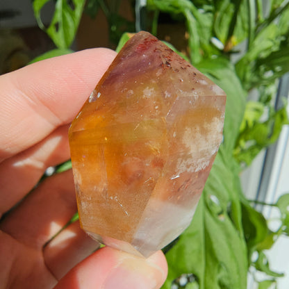 "Dreamcoat Lemurian" Quartz Tower #43R