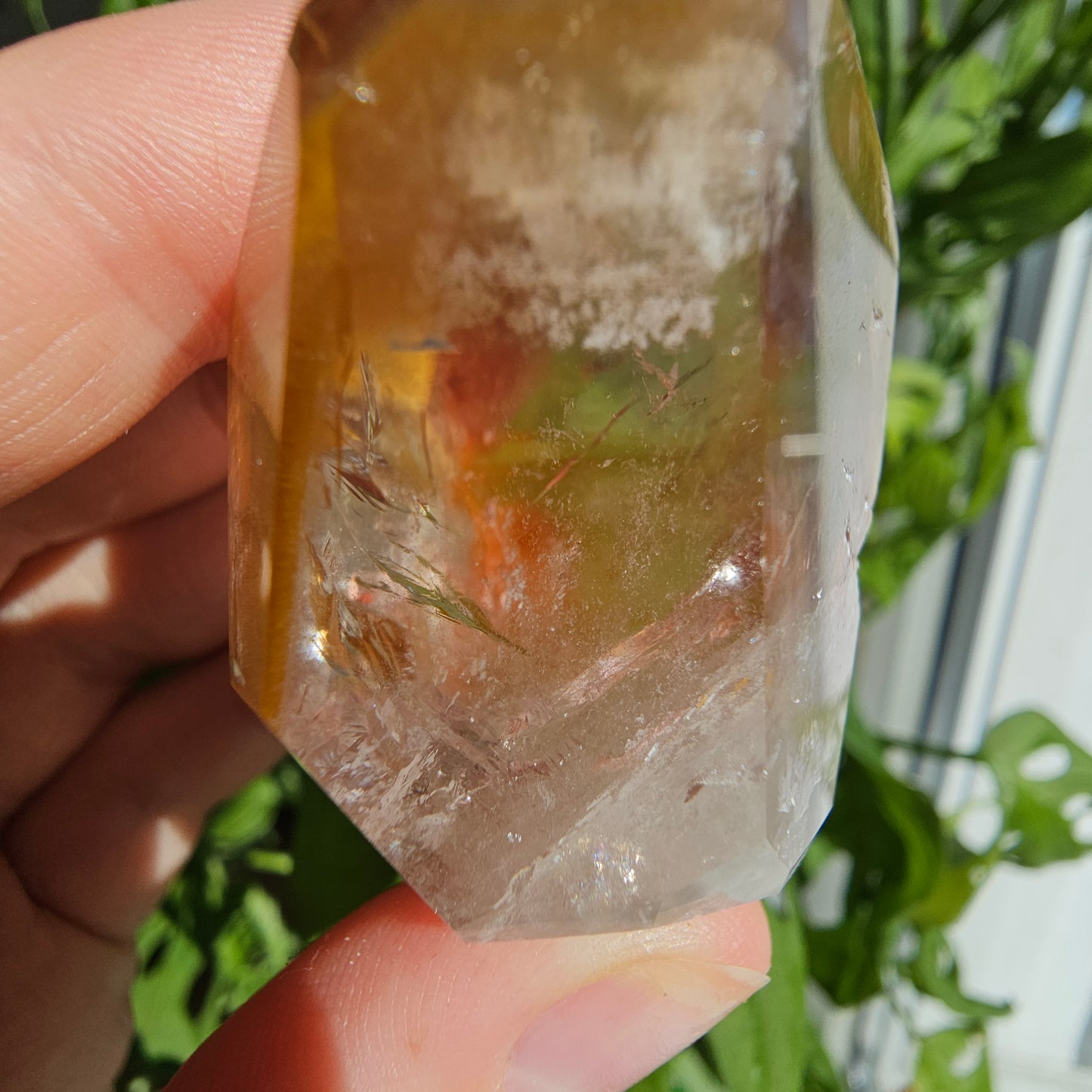 "Dreamcoat Lemurian" Quartz Tower #43R