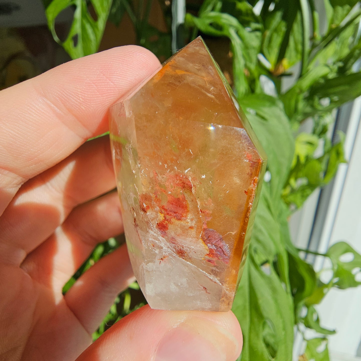 "Dreamcoat Lemurian" Quartz Tower #43R