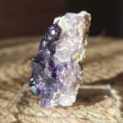 Violet Fluorite specimen from Yindu, China (#29G)