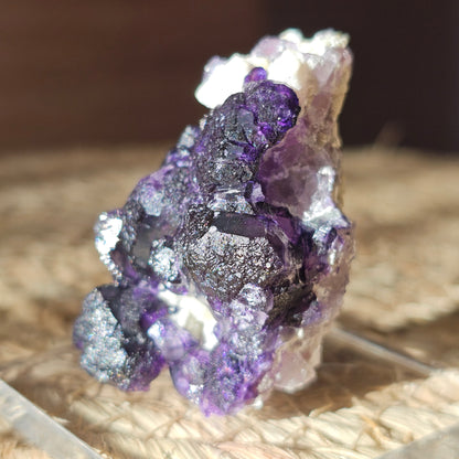 Fluorit Stufe violett aus Yindu, China (#29G)