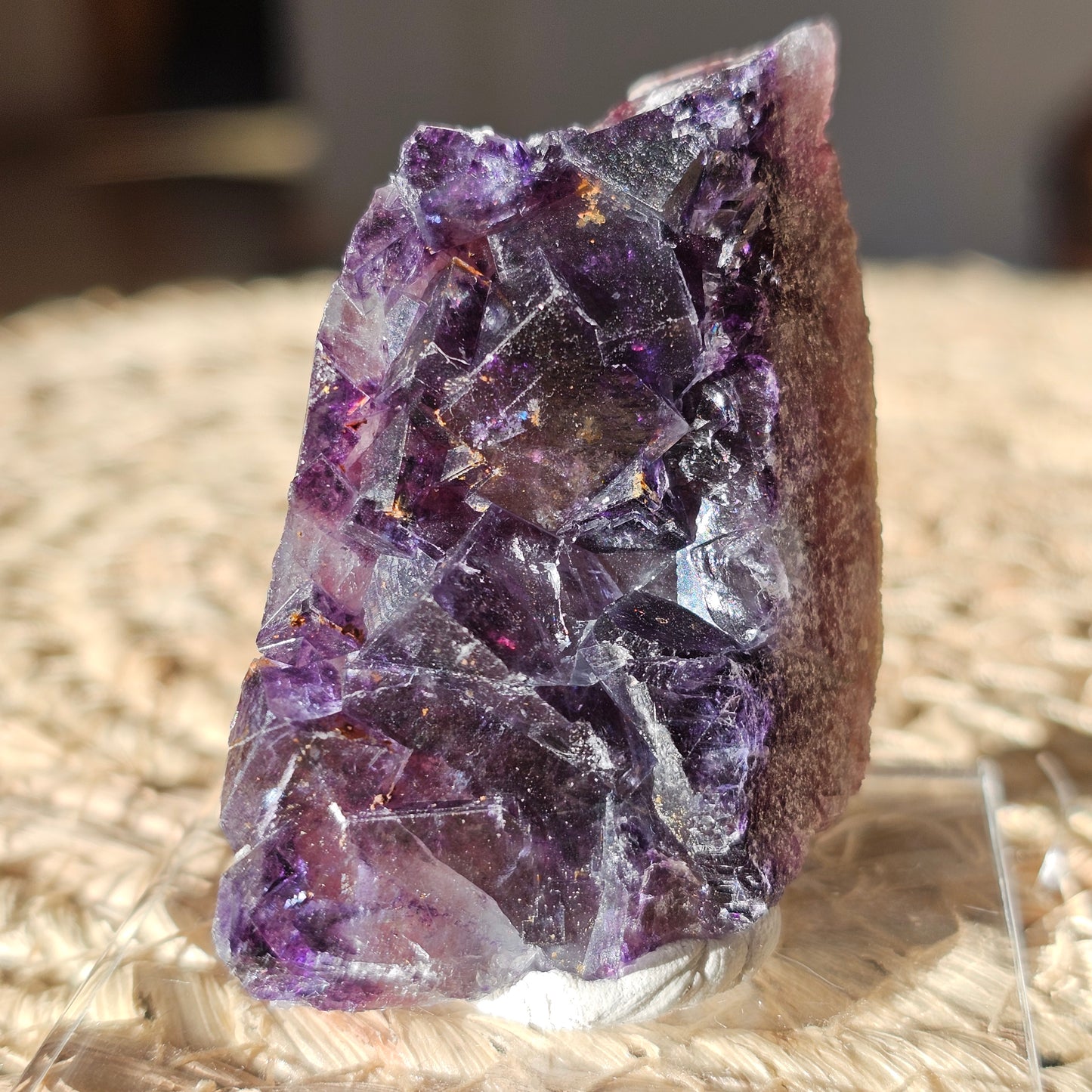 Purple Fluorite specimen from Yindu, China (#25C)