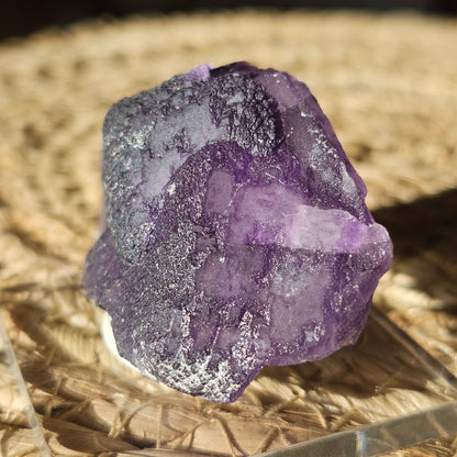 Fluorit Stufe violett aus Yindu, China (#29K)