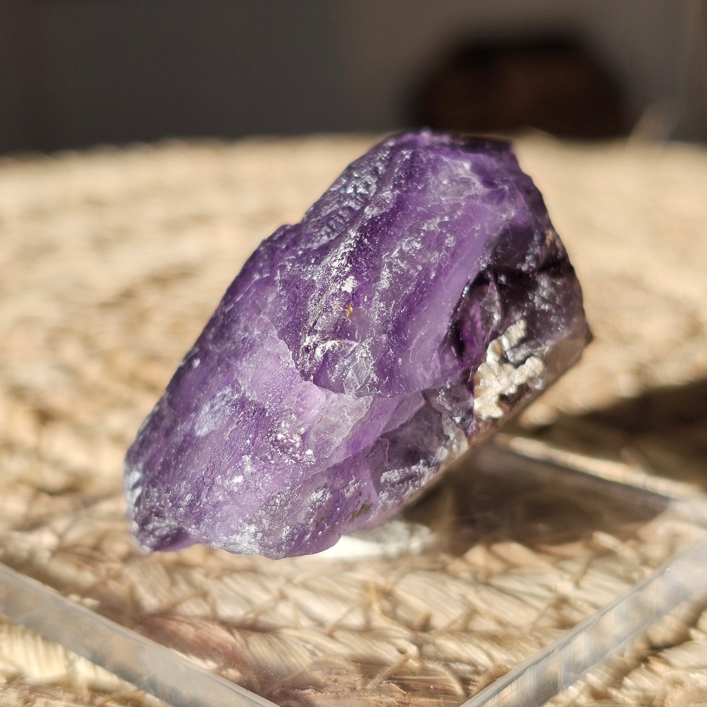 Fluorit Stufe violett aus Yindu, China (#29K)