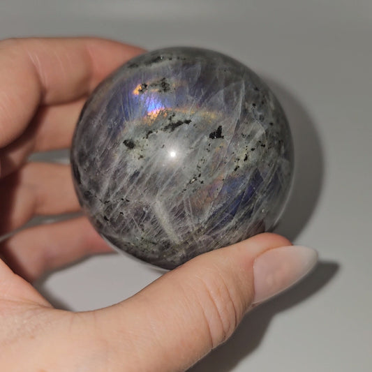 Purple Labradorite Sphere #60D