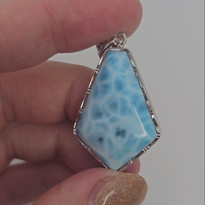 Larimar Anhänger #165B (S925)