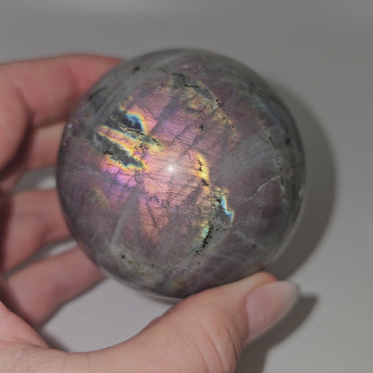 Purple Labradorite Sphere #79C