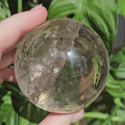 Smoky Quartz Sphere #69A