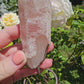 "Dreamsicle" Lemurian Quartz on stand (#49B)