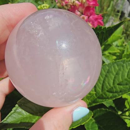 Rose Quartz Sphere #49E