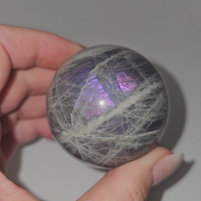 Purple Labradorite Sphere #49G