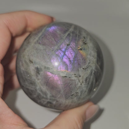 Purple Labradorite Sphere #85A