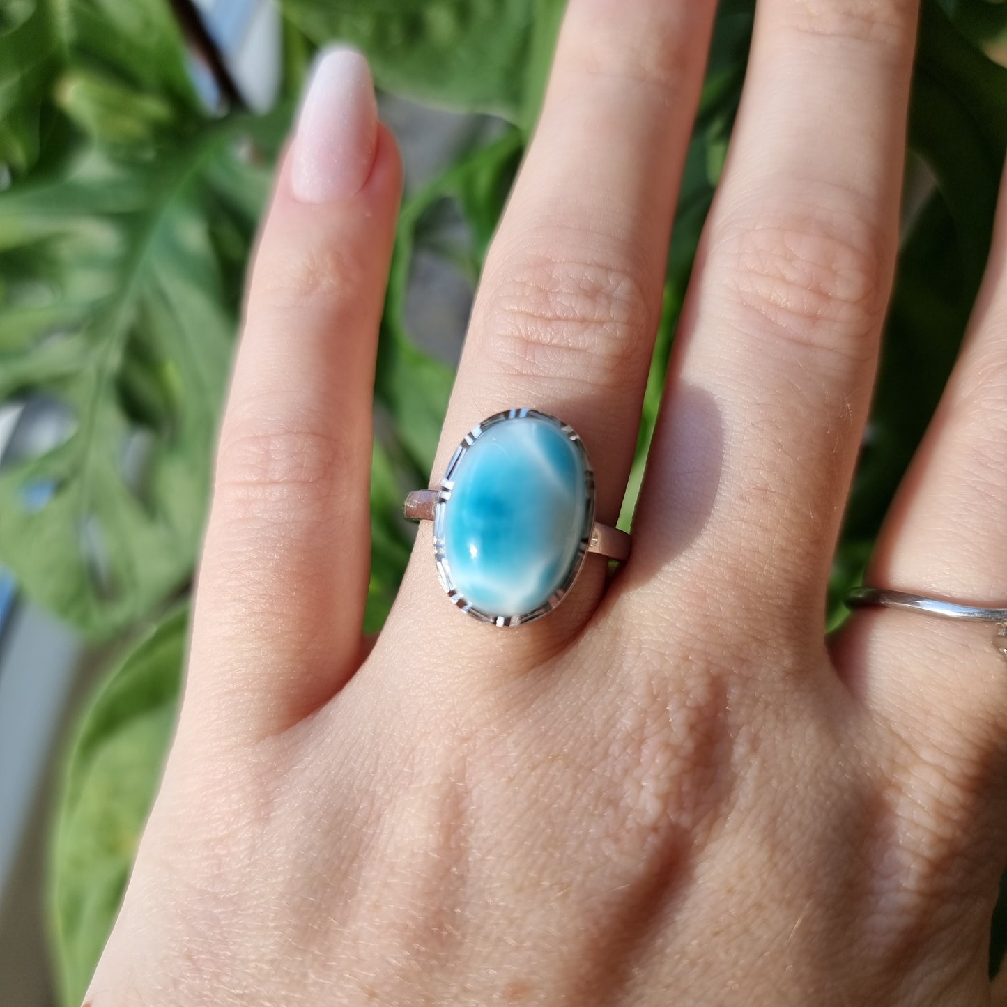 Larimar Ring #107D S925