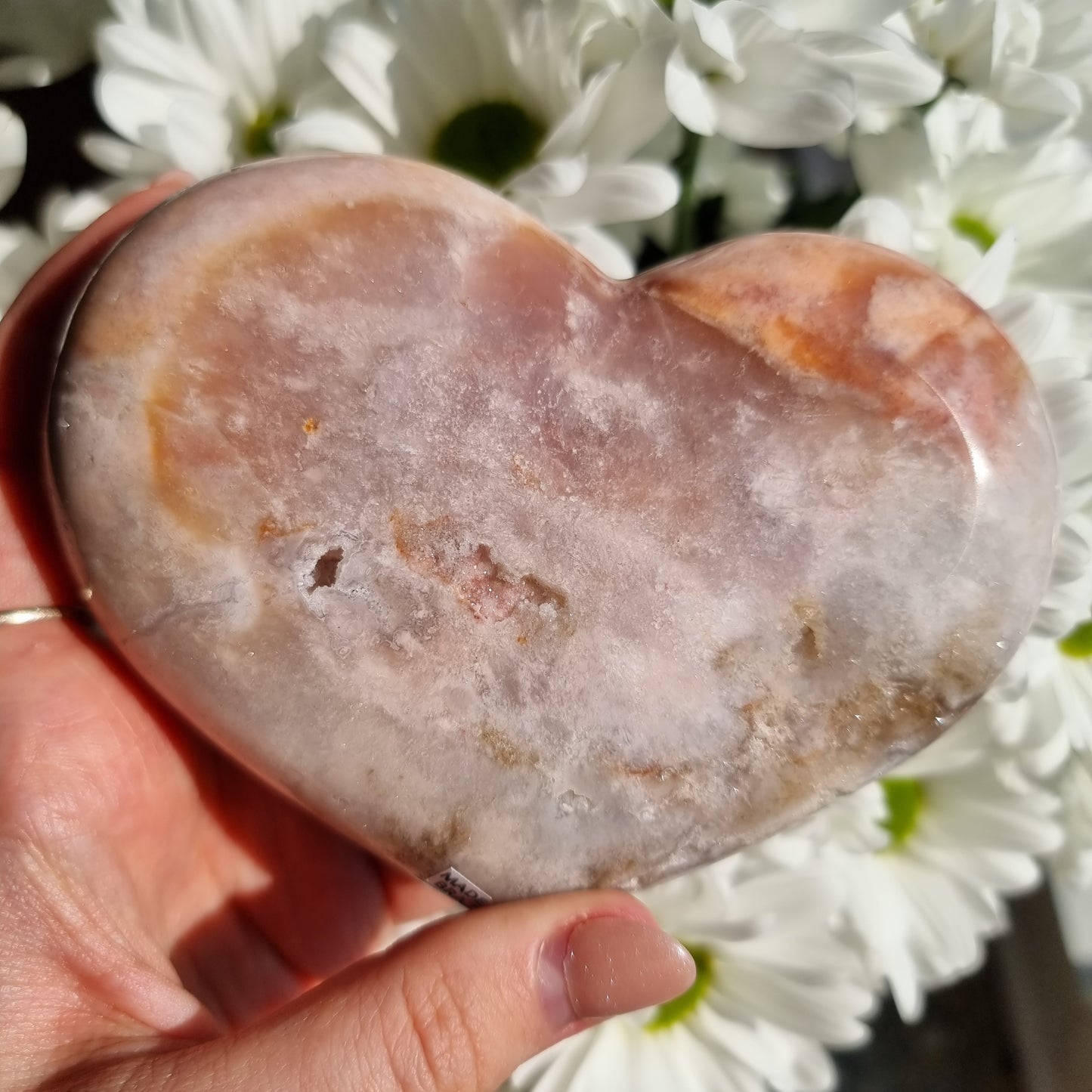 Pink Amethyst (Handelsname) Herz B