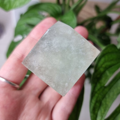 Light green Fluorite cube