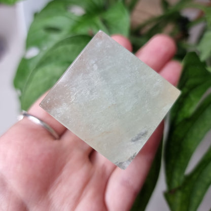 Light green Fluorite cube