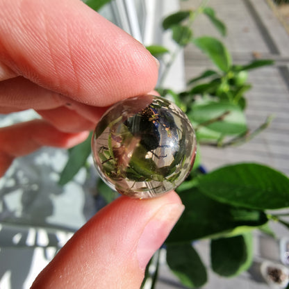 Smoky Quartz mini sphere (Intuitive pick)