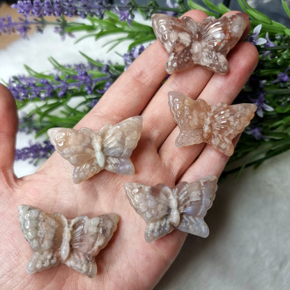 Flower Agate butterfly (pick your own)