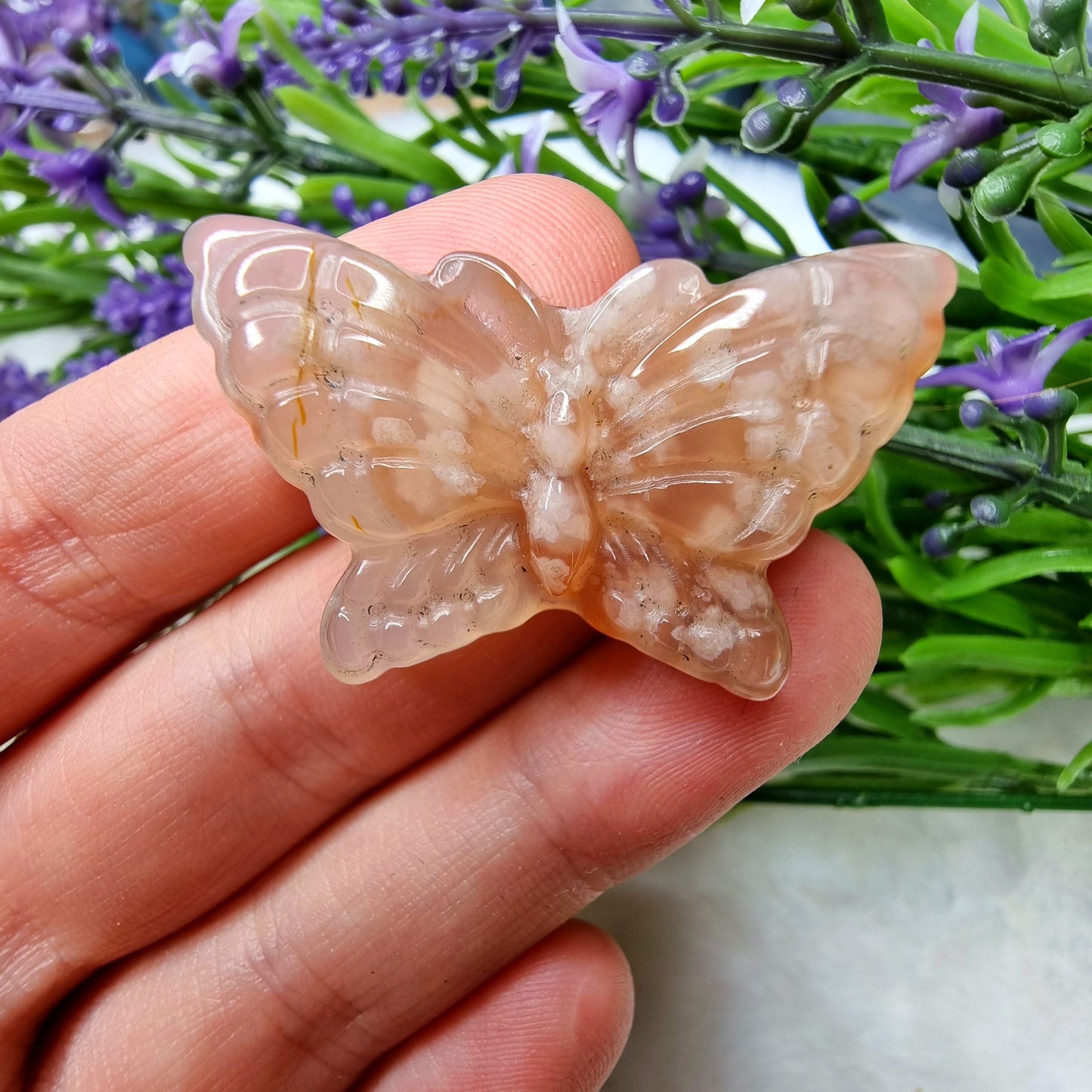 Flower Agate butterfly (pick your own)