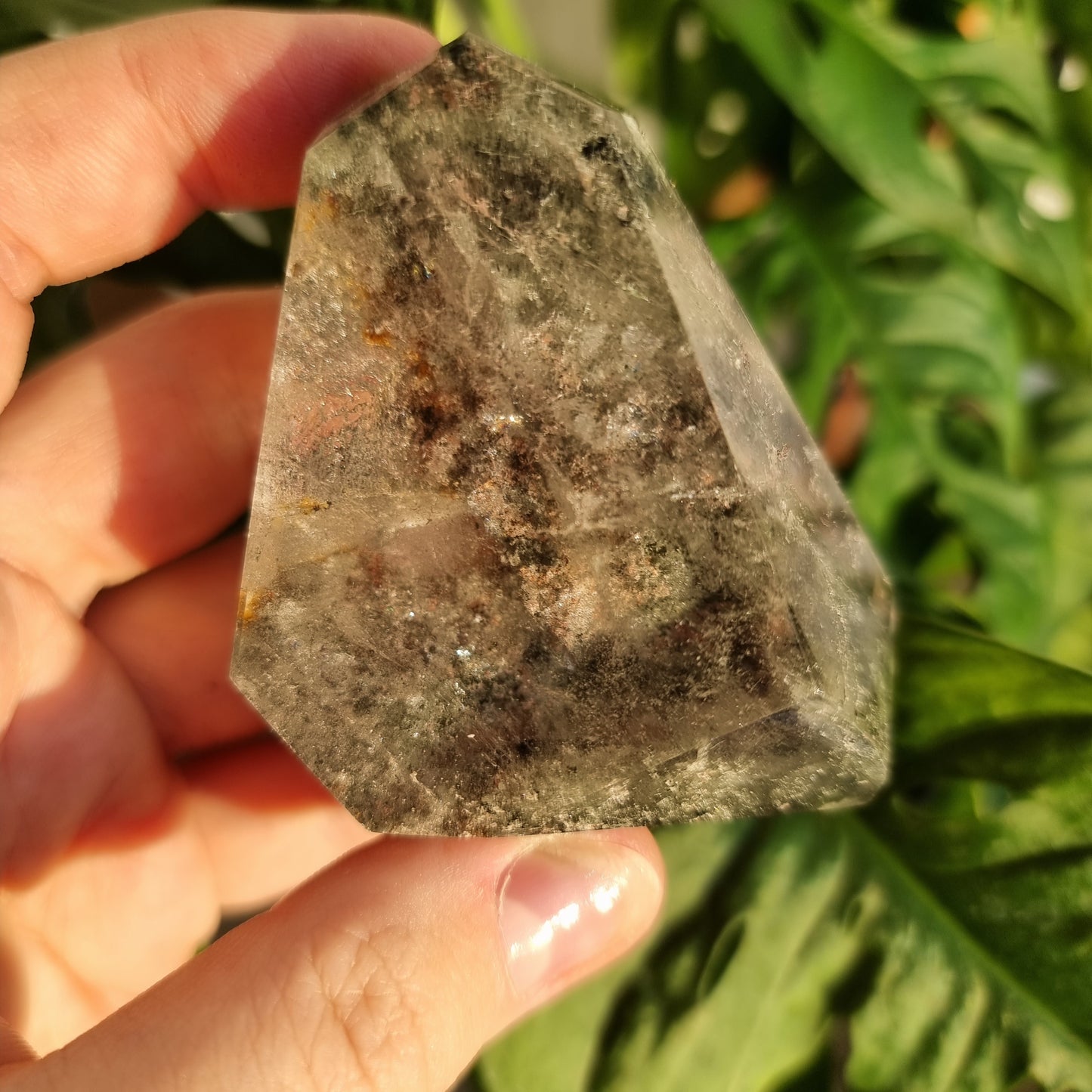 Lodolite/Garden Quartz freeform #2