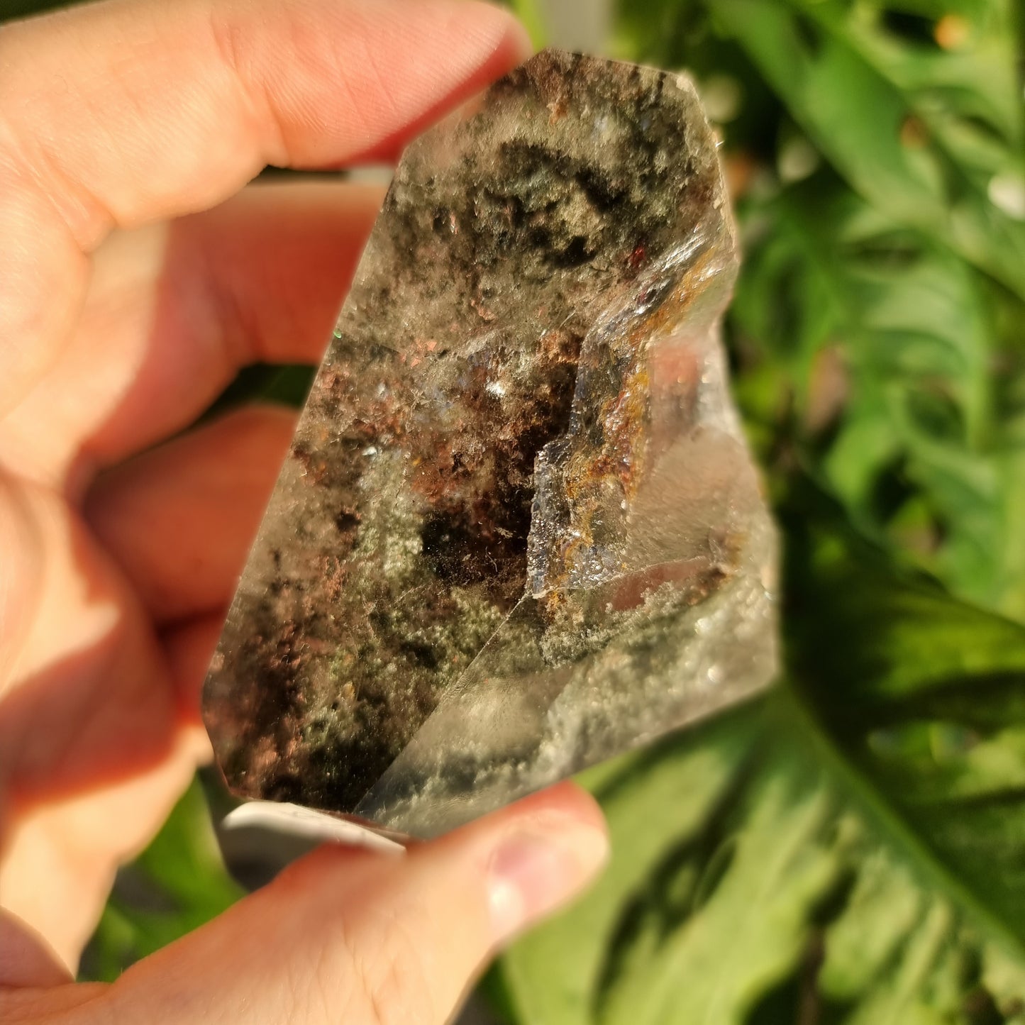 Lodolite/Garden Quartz freeform #2