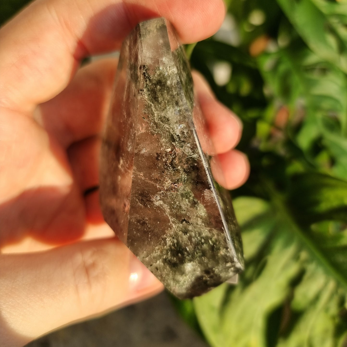 Lodolite/Garden Quartz freeform #2