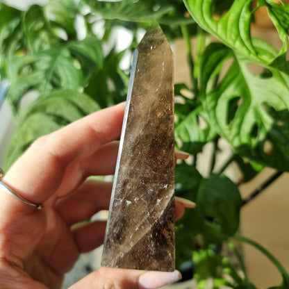 Smoky Quartz obelisk #40D