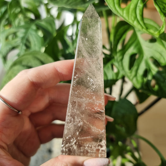 Smoky Quartz obelisk #36F