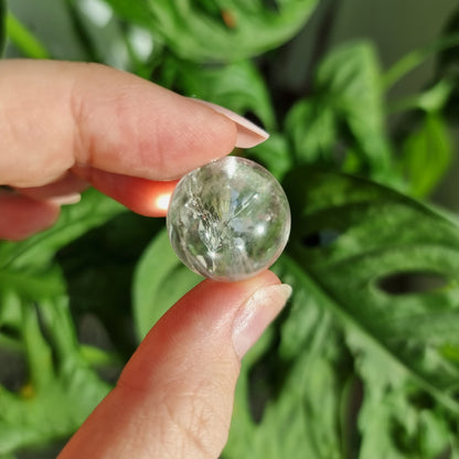 Clear Quartz mini sphere (intuitive pick)