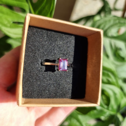 Alexandrite Ring #75A (S925)