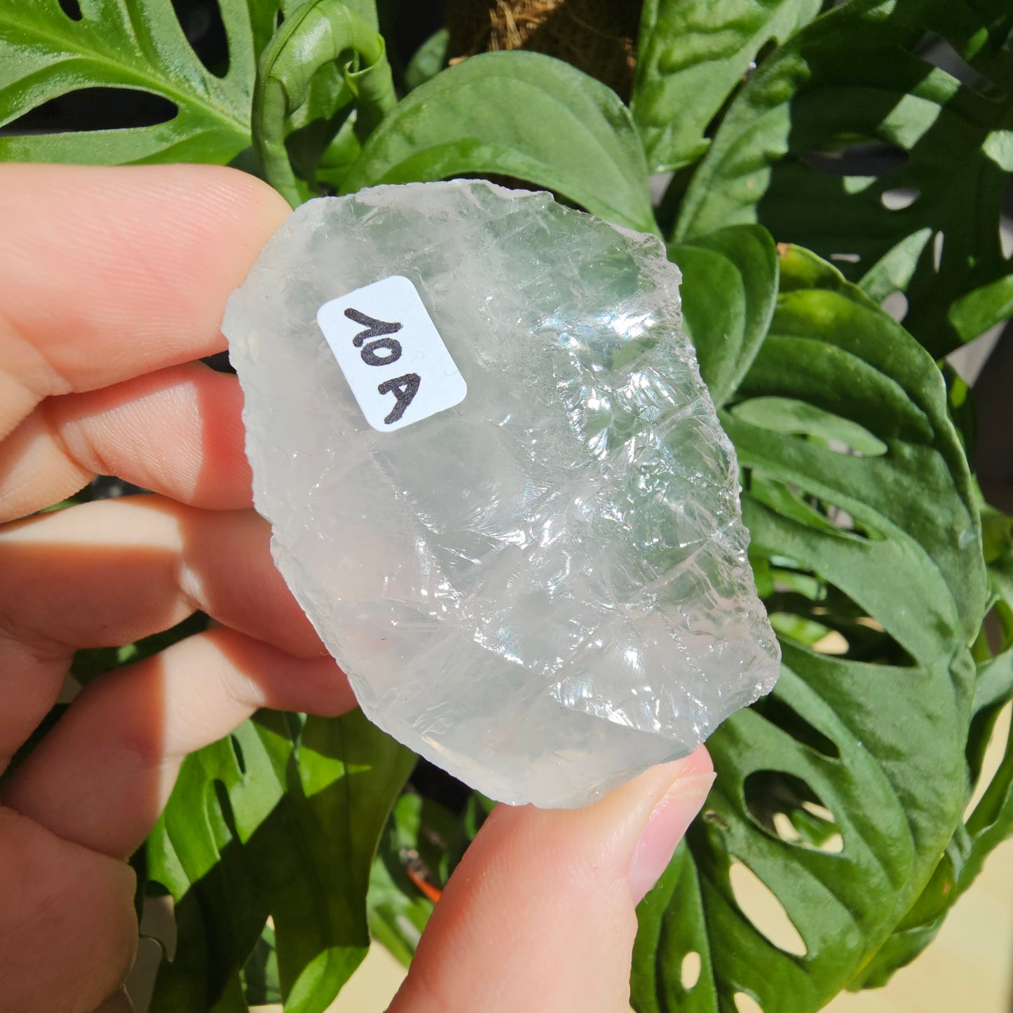 Periwinkle Quartz raw stone #10A