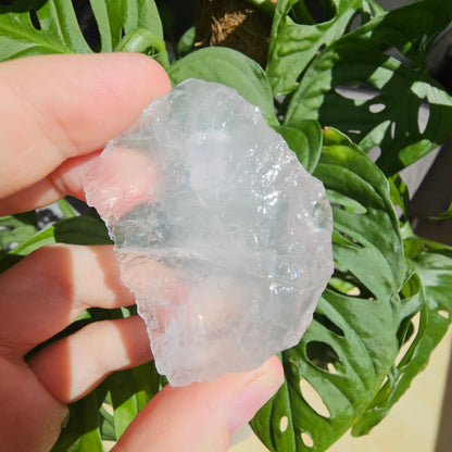 Periwinkle Quartz raw stone #10A