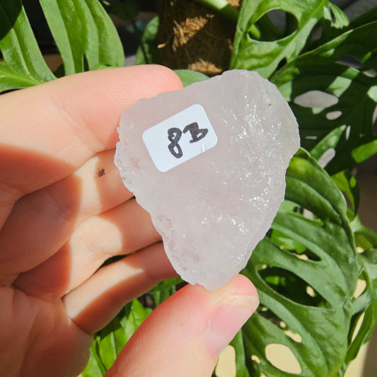 Periwinkle Quartz raw stone #8B