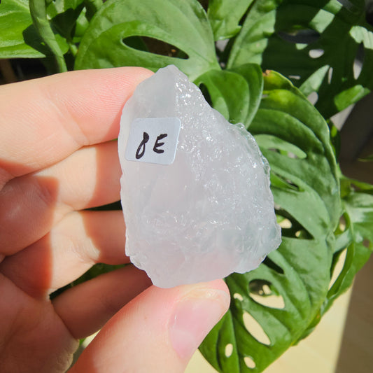 Periwinkle Quartz raw stone #8E