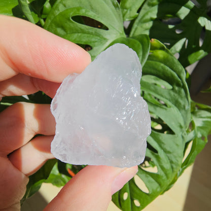 Periwinkle Quartz raw stone #8E