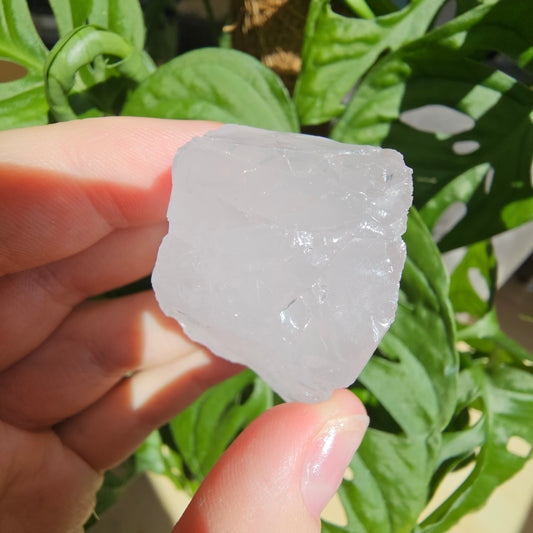 Periwinkle Quartz raw stone #11J