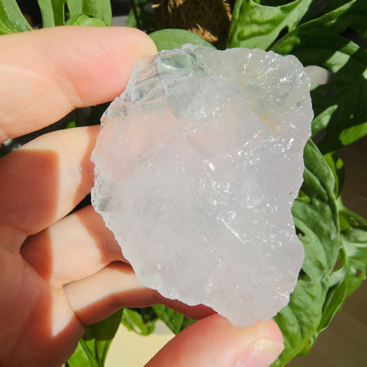 Periwinkle Quartz raw stone #14O