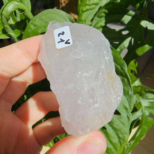 Periwinkle Quartz raw stone #21V