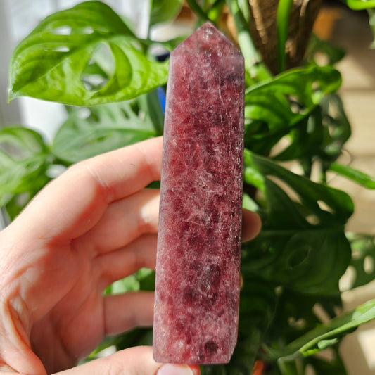 Strawberry Quartz (Red Aventurine) Obelisk #23B