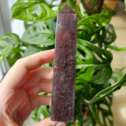 Strawberry Quartz (Red Aventurine) Obelisk #19C