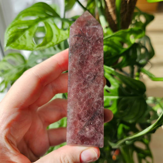 Strawberry Quartz (Red Aventurine) Obelisk #15.5G