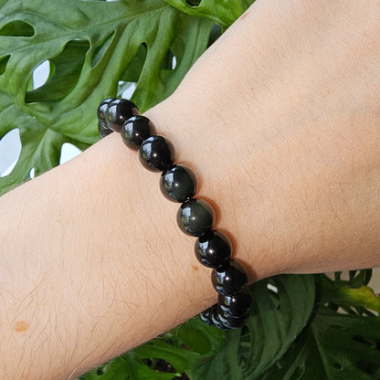 Rainbow Obsidian bracelet (8mm)