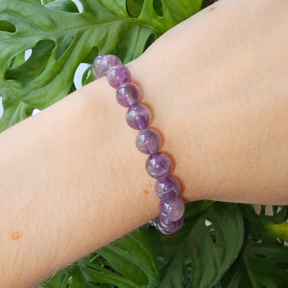 Dream/Chevron Amethyst bracelet (8 & 9mm)