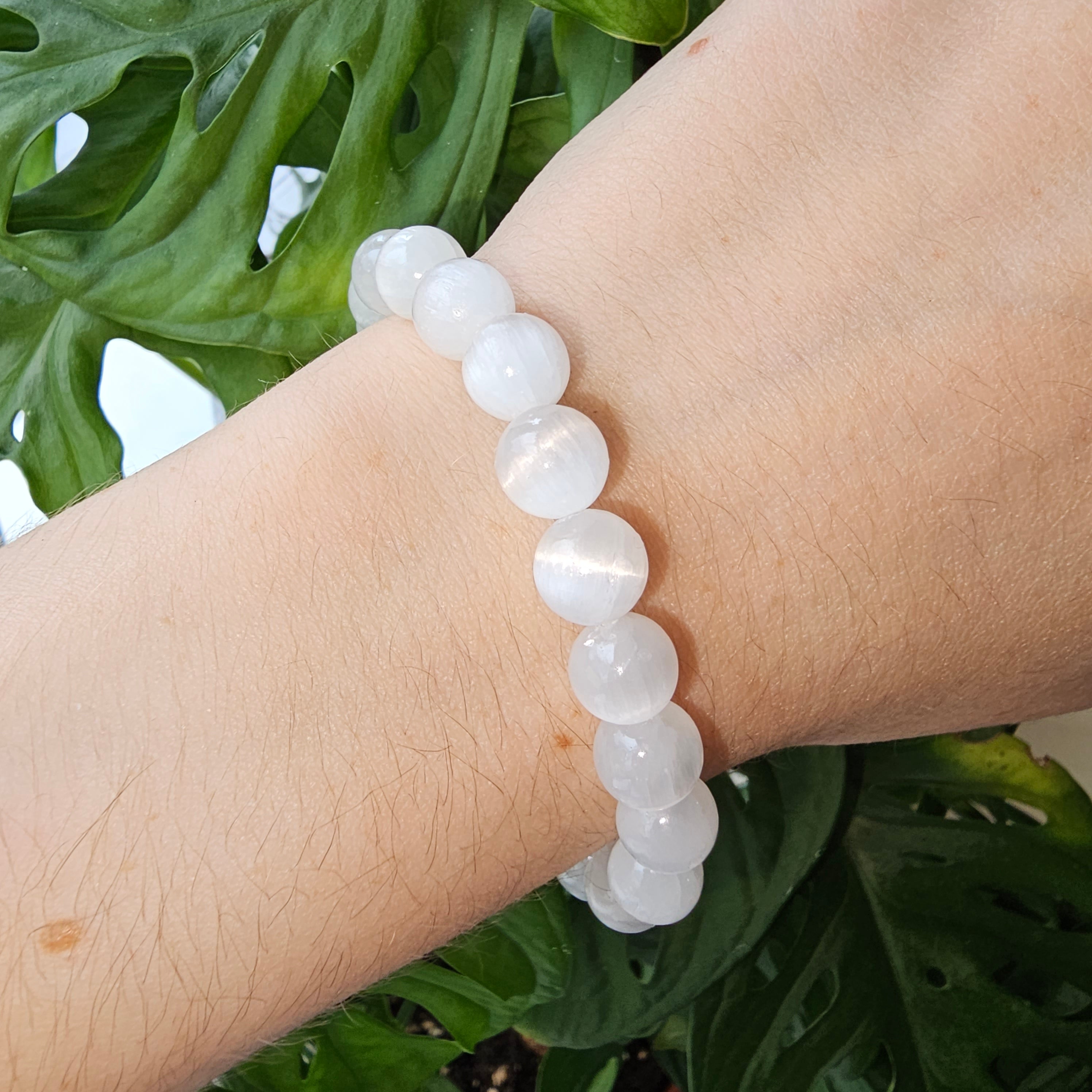 Selenite bracelet deals