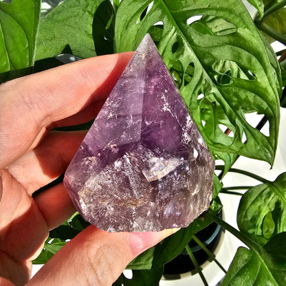 Halbpolierte Amethyst Spitze #33A