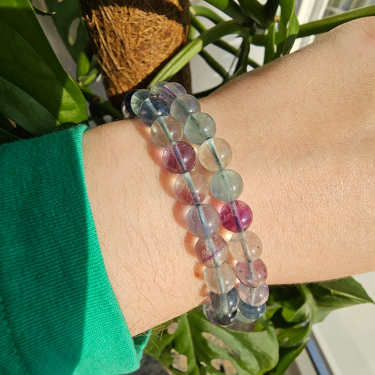 Fluorite bracelet (7mm)