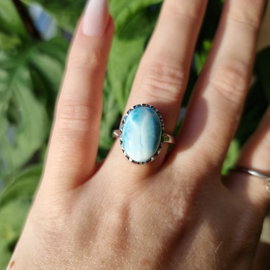 Larimar ring #96C S925